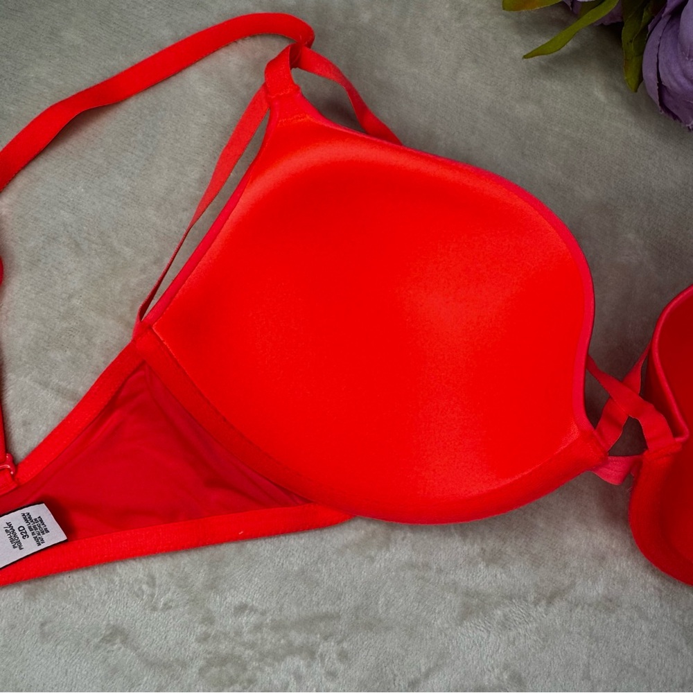 NEW Victoria’s Secret Bright Orange Strappy Bra - Picture 13 of 16